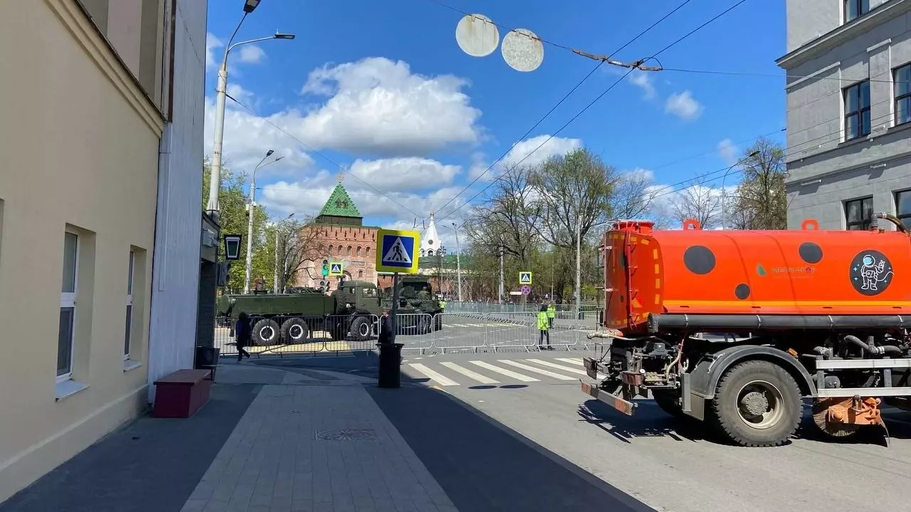 Где разместят КПП на День Победы в Нижнем Новгороде
