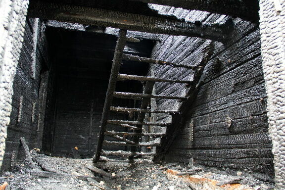 В исторической части Нижнего Новгорода сгорел пятый за 1,5 месяца дом