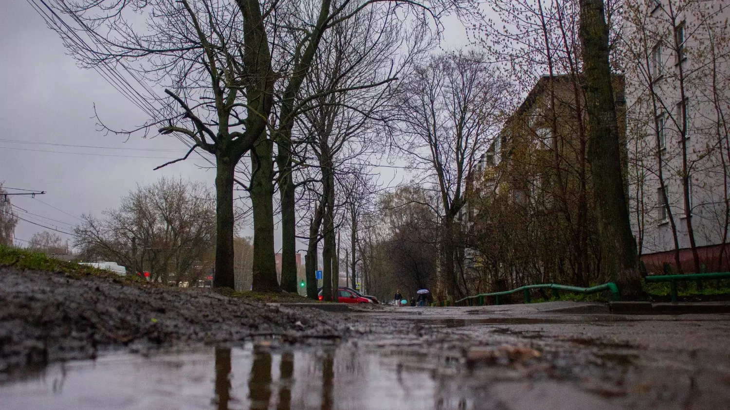 Фоторепортаж из дождливого Нижнего Новгорода