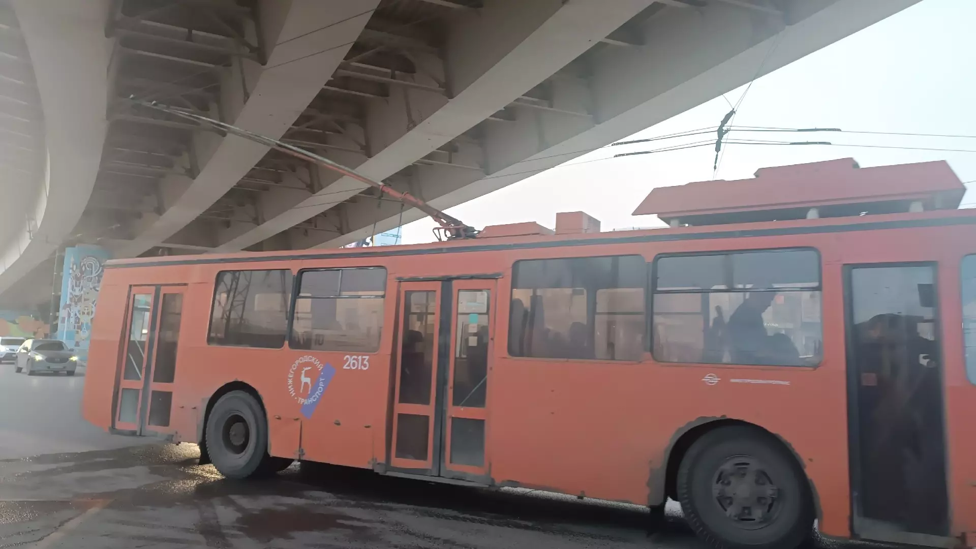 Нижний Новгород передал Харцызску немосковские троллейбусы