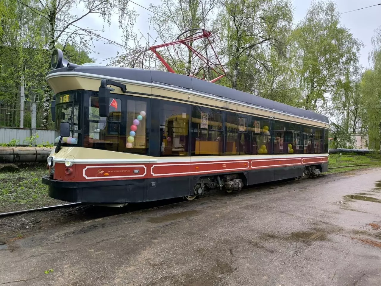 Праздничные мероприятия пройдут в нижегородских трамваях 9 мая