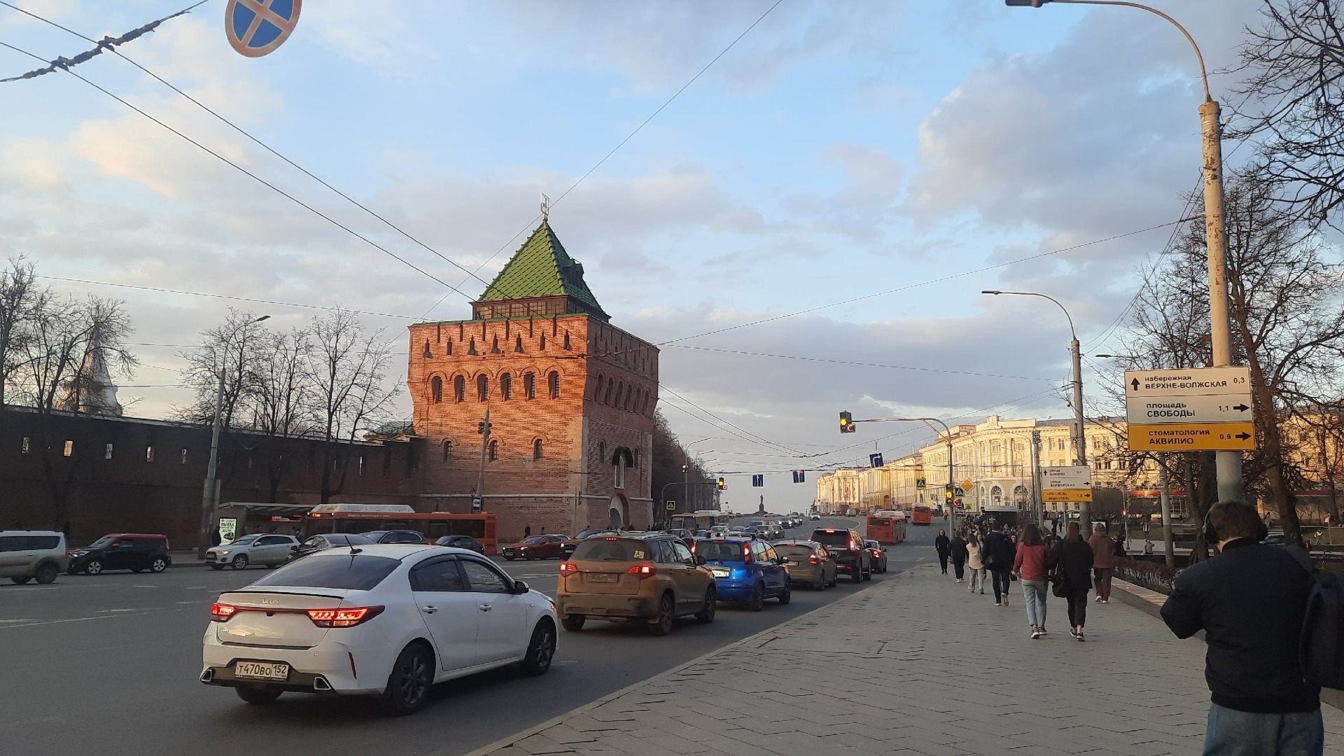 Участок площади Минина и Пожарского временно перекроют в Нижнем Новгороде