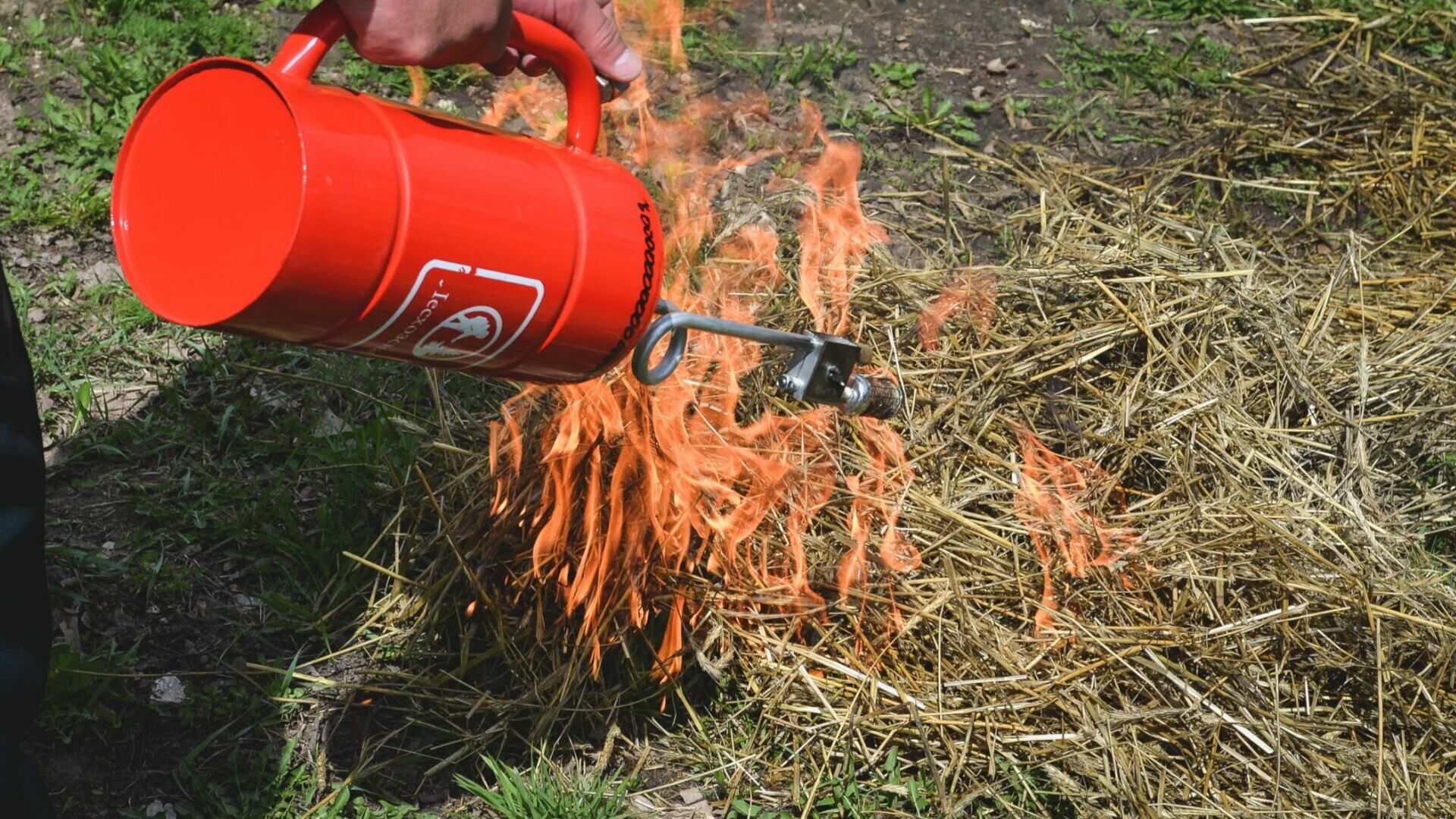 Число случаев возгорания травы выросло в 25 раз в Нижегородской области