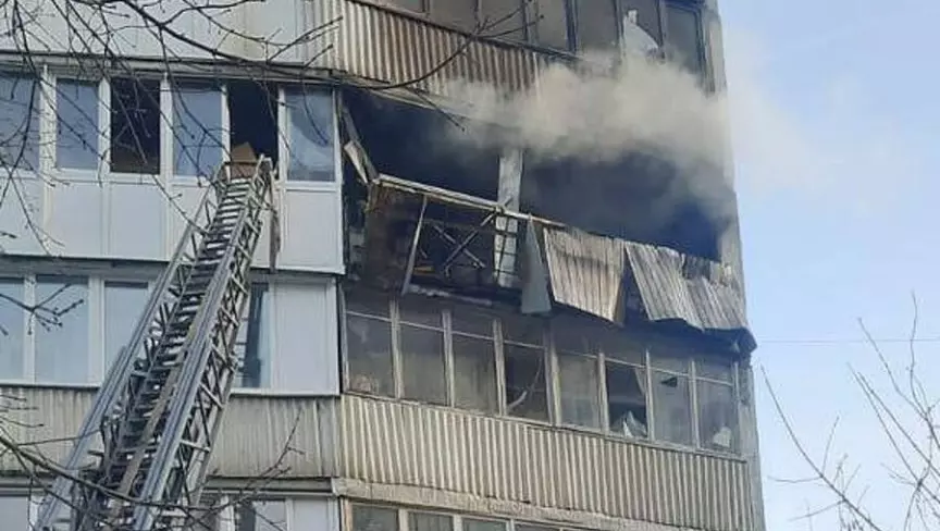 Пожар на Фучика в Нижнем Новгороде