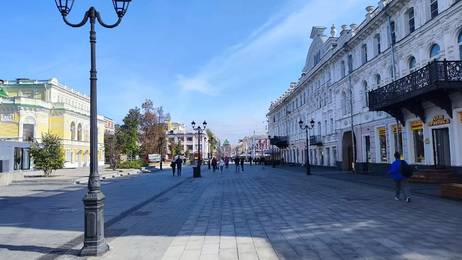 Улица Большая Покровская в Нижегородском районе 