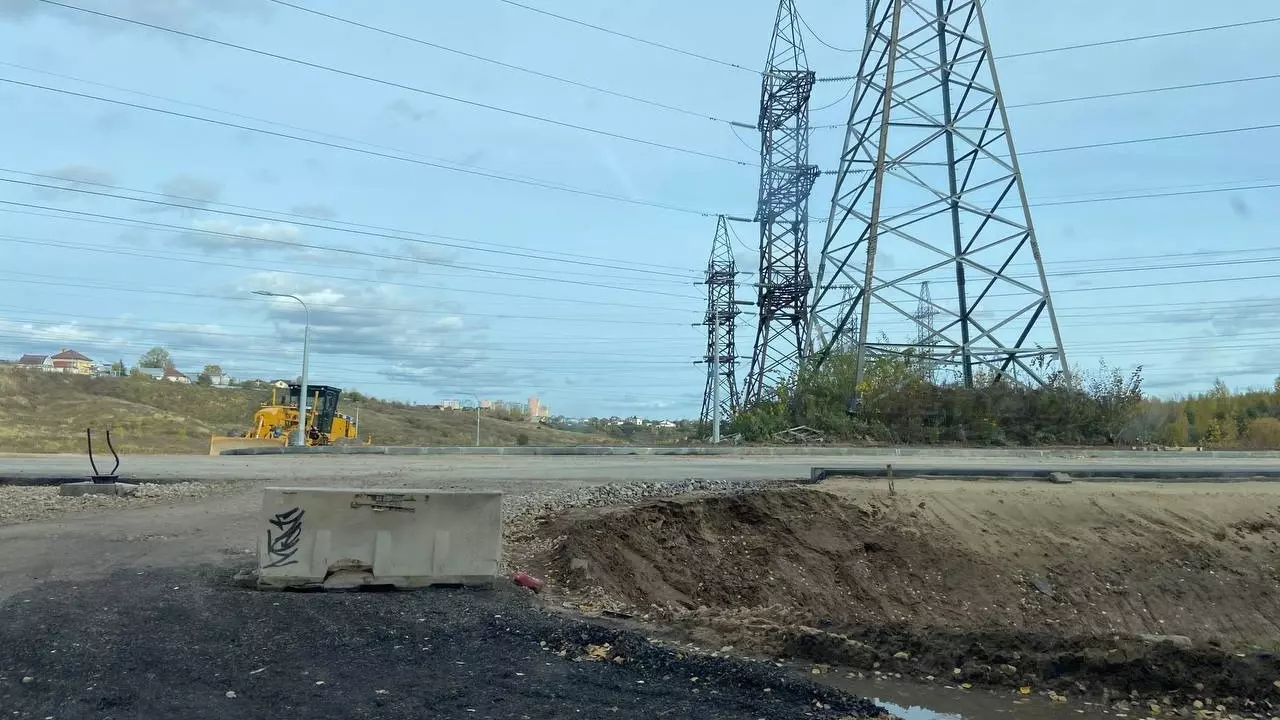 Строительство дороги из Нижнего Новгорода в "Анкудиновский парк"