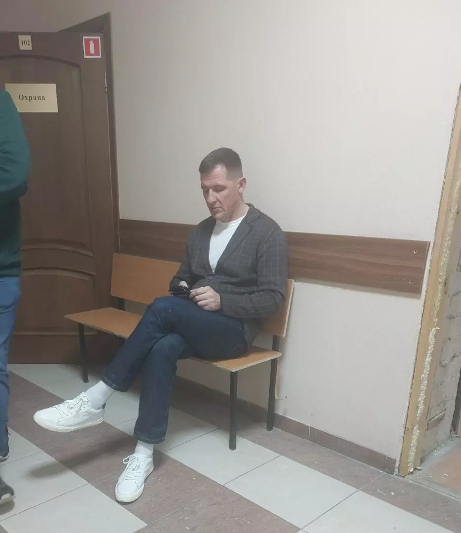 бывший первый заместитель главы Нижнего Новгорода Дмитрий Сивохин перед заседанием суда