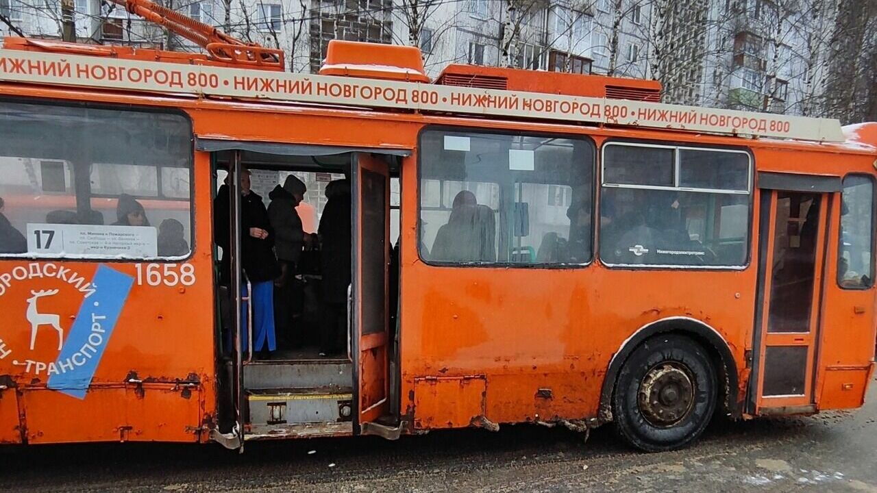 Старые троллейбусы заменят электробусами в Нижнем Новгороде
