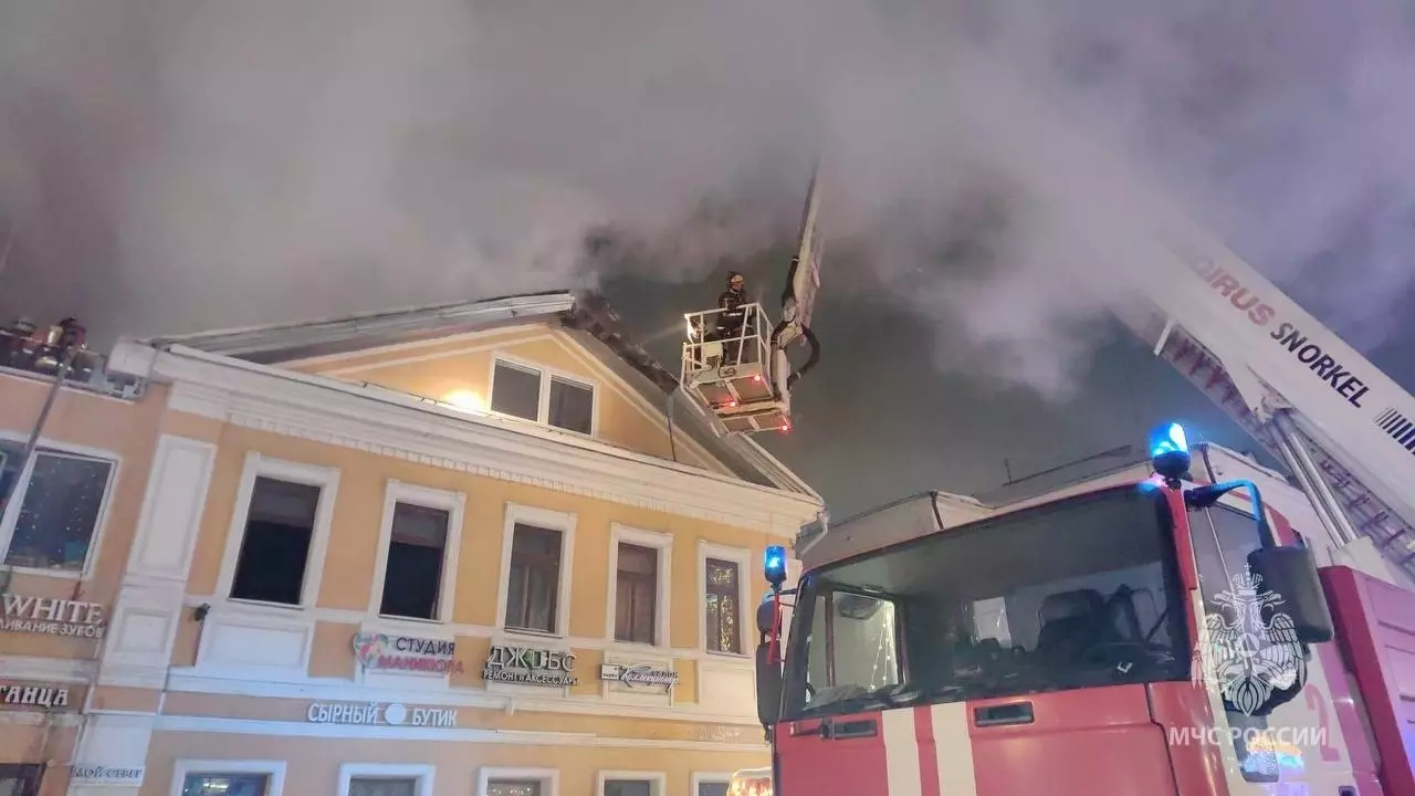 Здание продают после пожара в Нижнем Новгороде