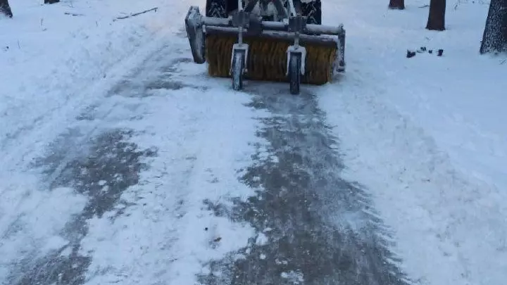 Уборка снега в Нижегородском районе