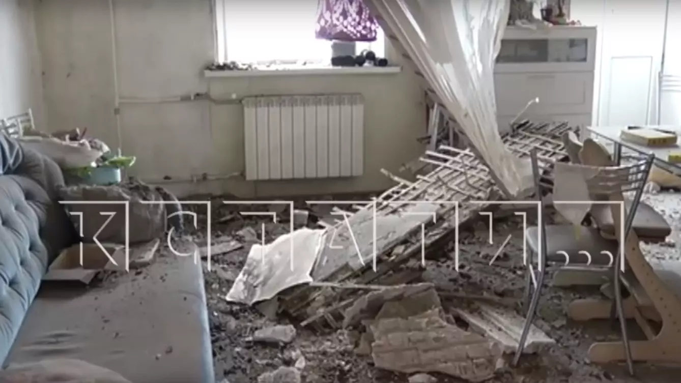 ДУК оштрафован на 250 тысяч рублей из-за разрушения потолка в доме на Белинского