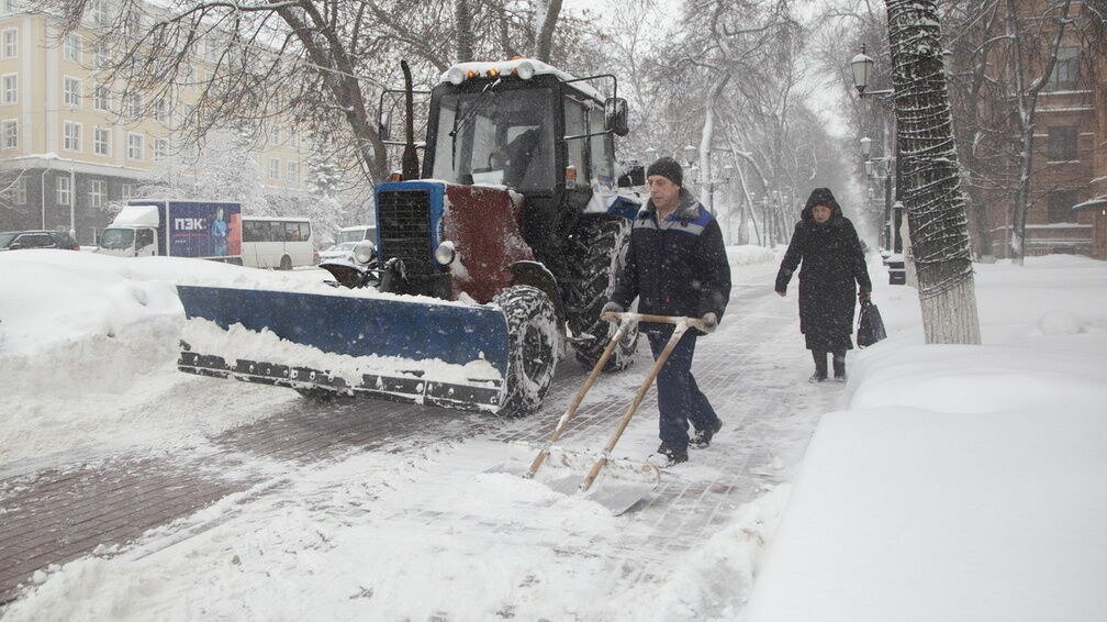 Число снегоуборочных машин сократилось в Нижнем Новгороде