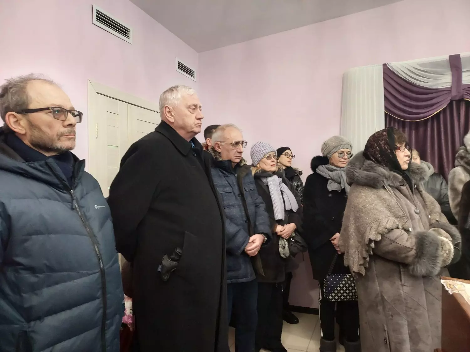 Траурная церемония прощания с Диной Немцовой