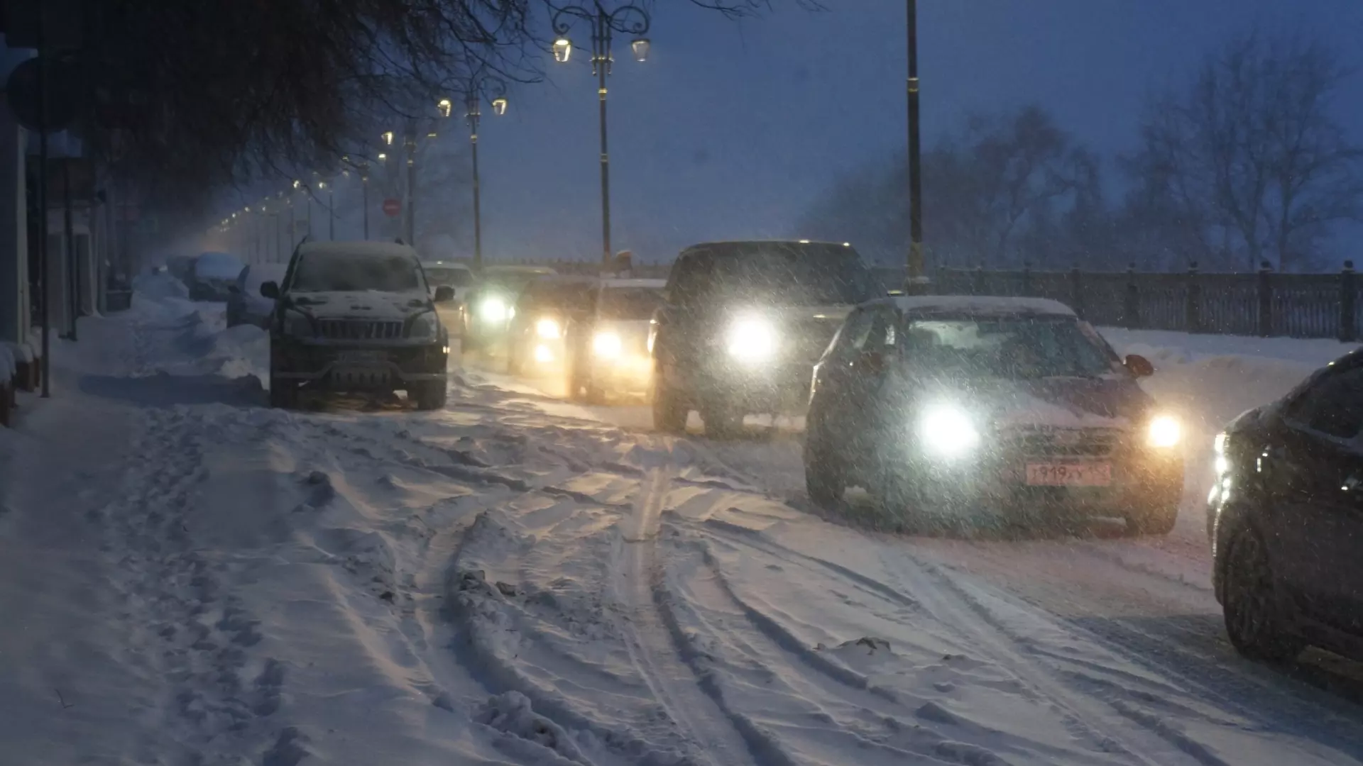 Снегопад «Ваня» в Нижнем Новгороде