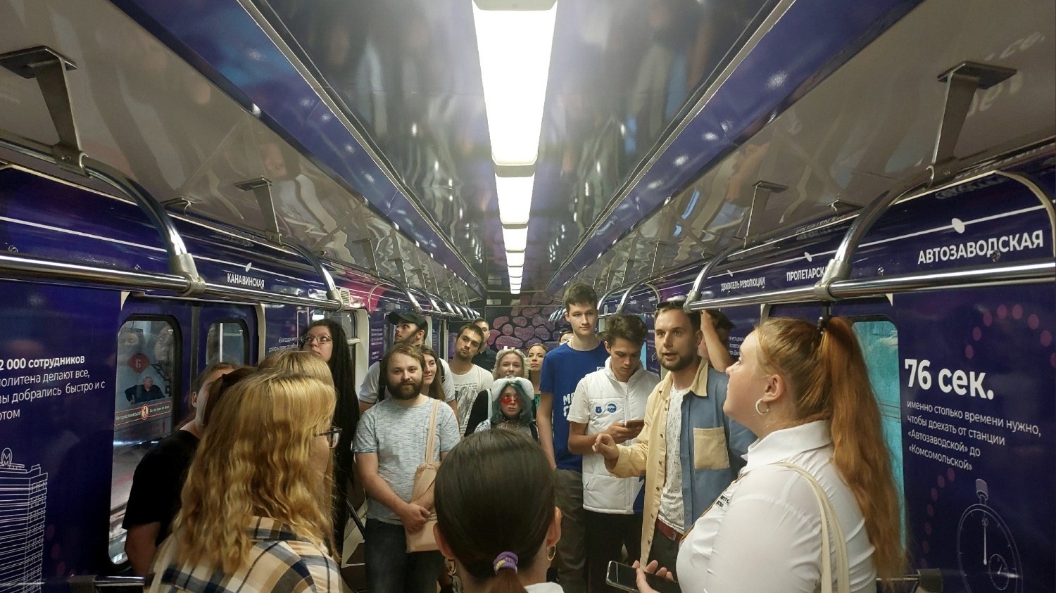 "Вагон историй" в метро Нижнего Новгорода