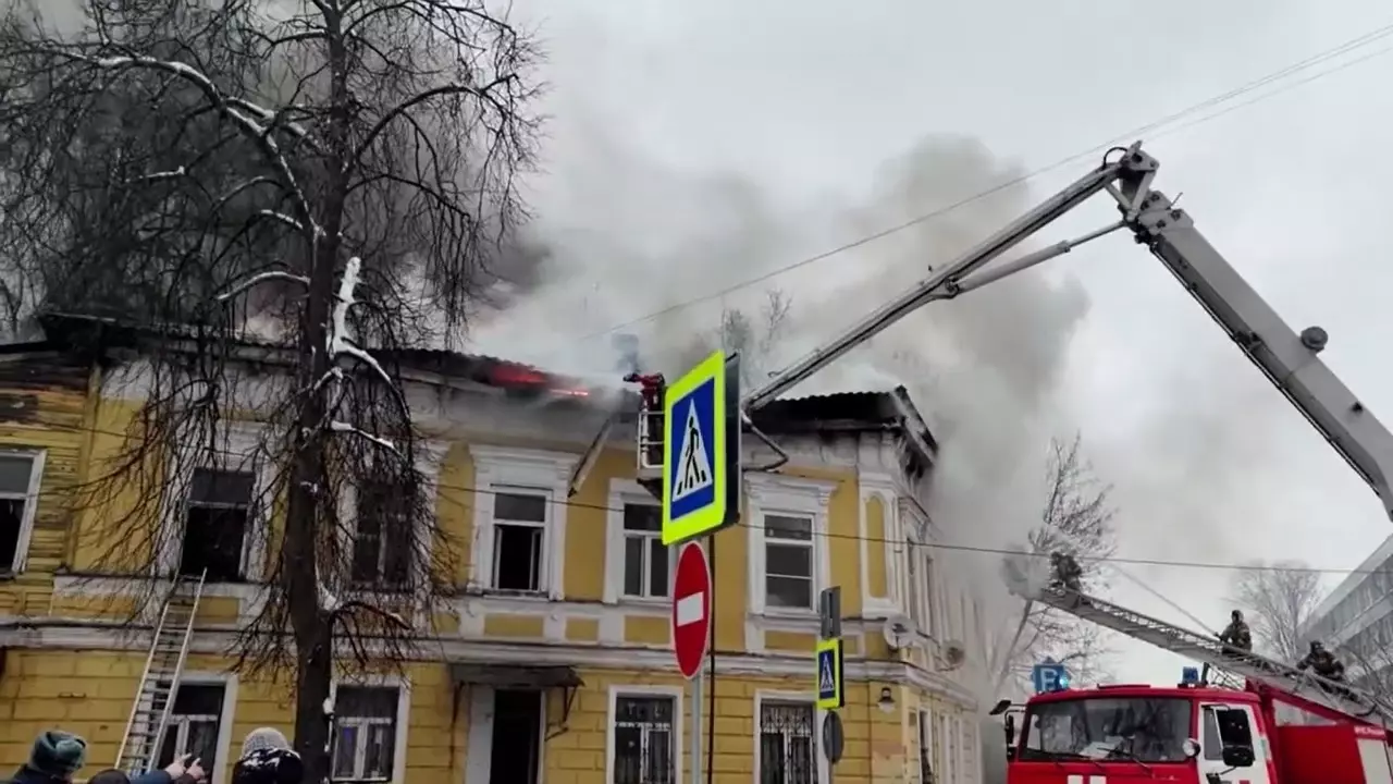 Сгоревший дом в центре Нижнего Новгорода был признан аварийным