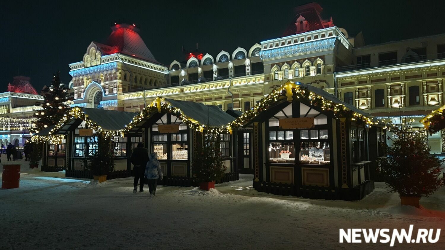 Ярмарочный базар в Нижнем Новгороде