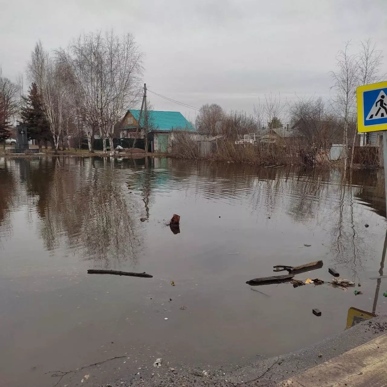Поселок Новое Доскино утонул в воде