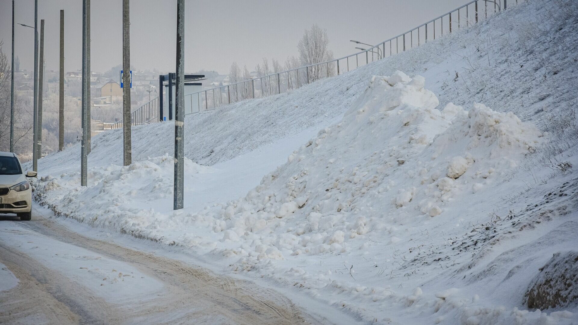 10 см снега выпало в Нижнем Новгороде
