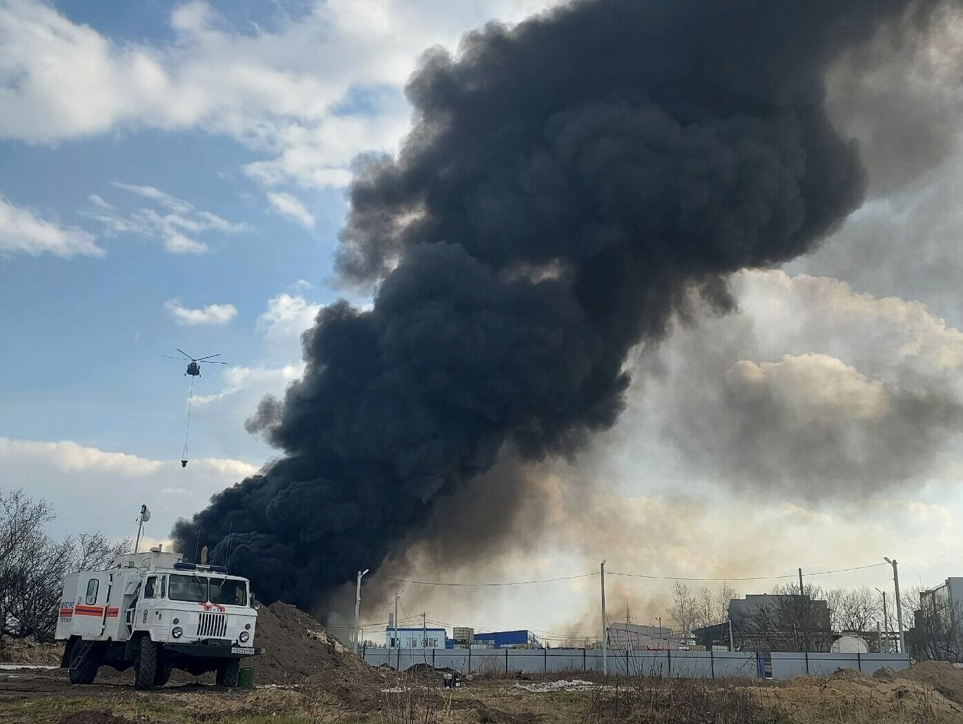 Пожар в Дзержинске