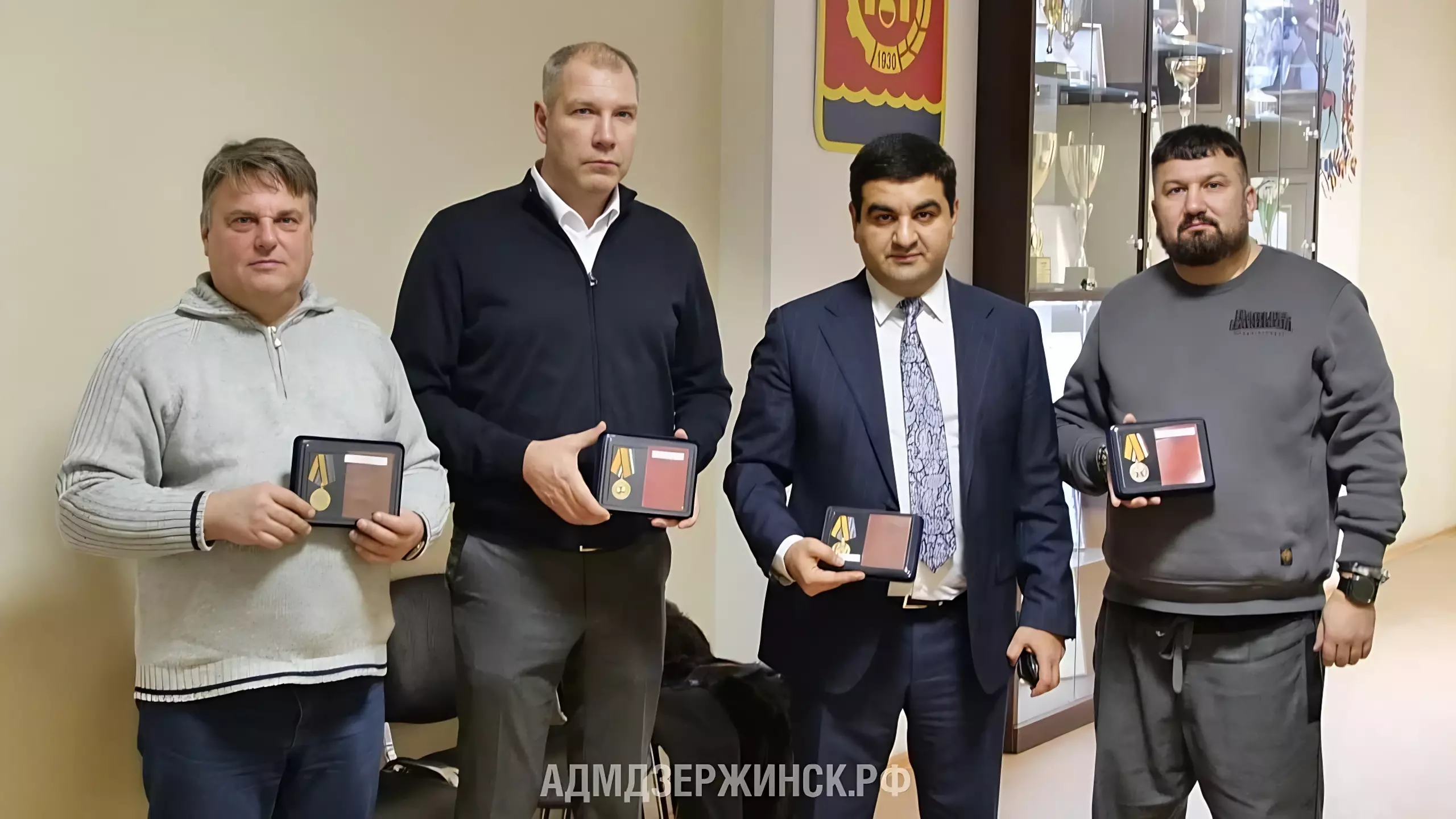 Вручение медалей «За вклад в укрепление обороны Российской Федерации»