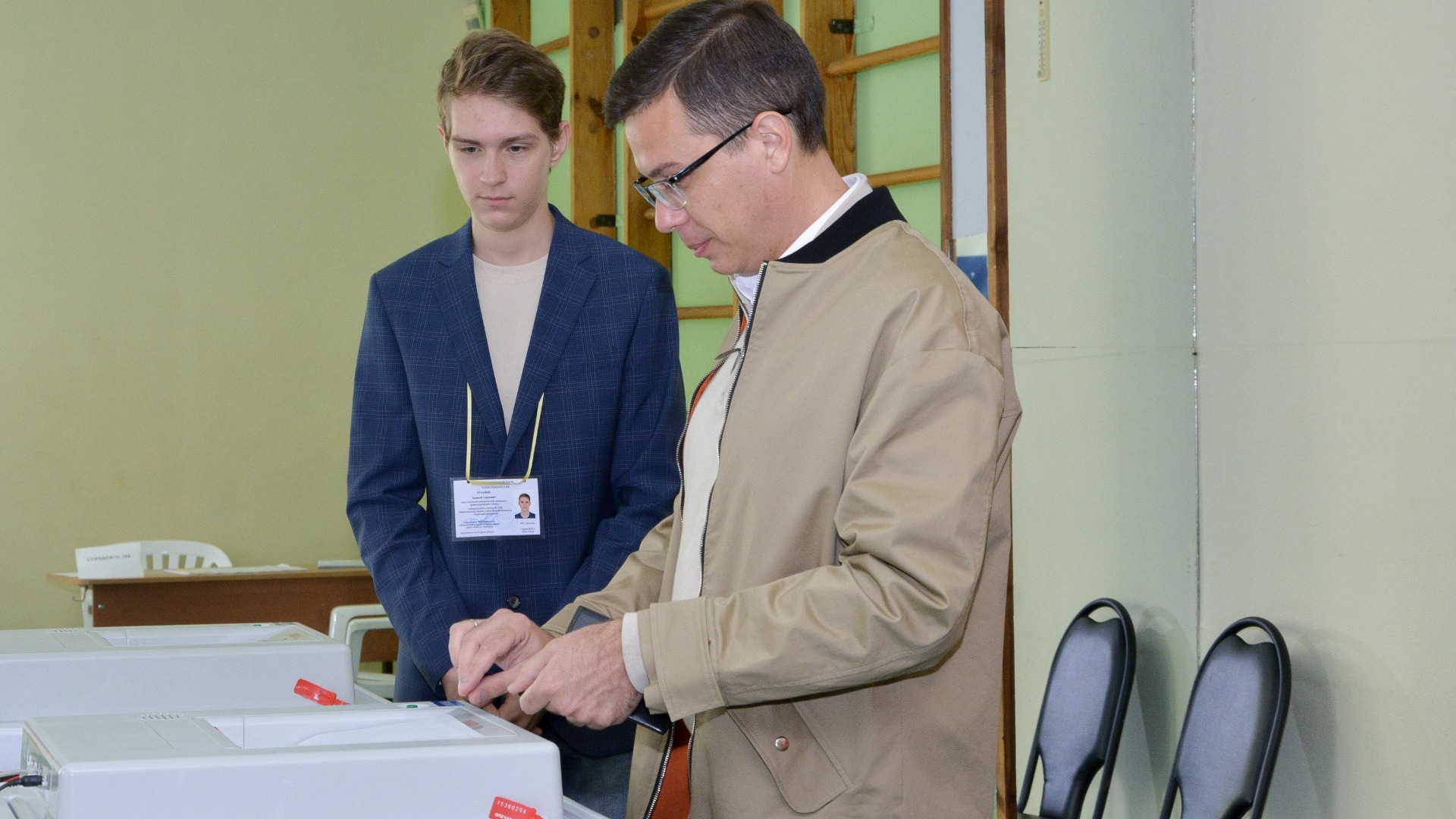 Шалабаев проголосовал на выборах губернатора Нижегородской области