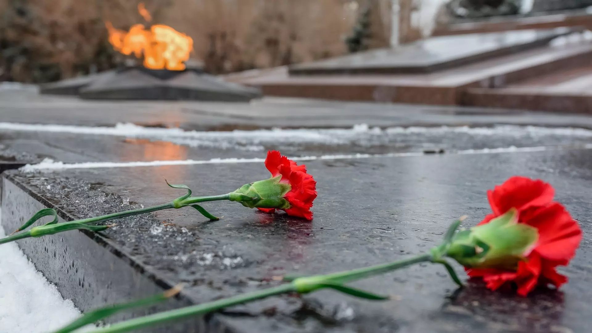 Блогер предлагает создать укрытия от непогоды у Вечного огня в Дзержинске