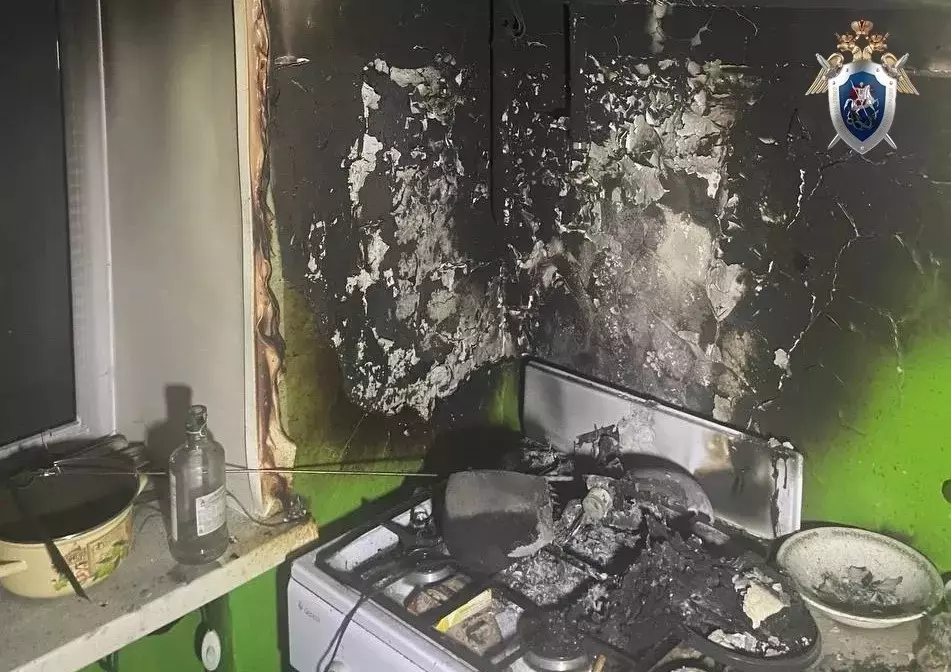 Жилой дом в Заволжье загорелся после хлопка газа