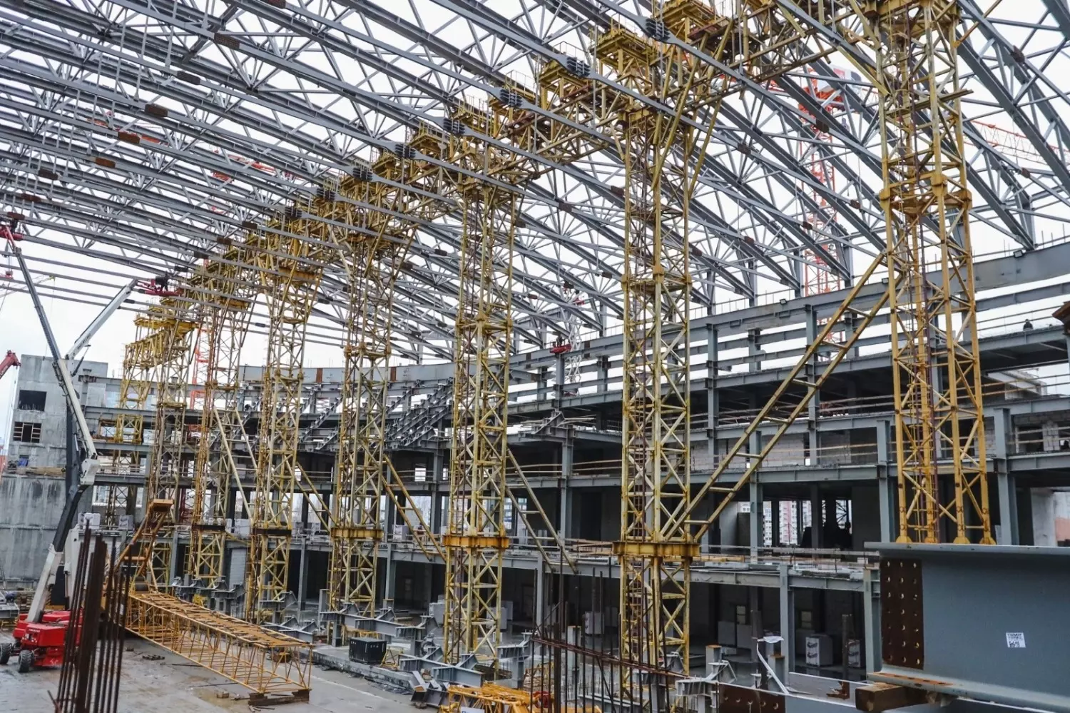 Строительство Ледовой арены в Нижнем Новгороде