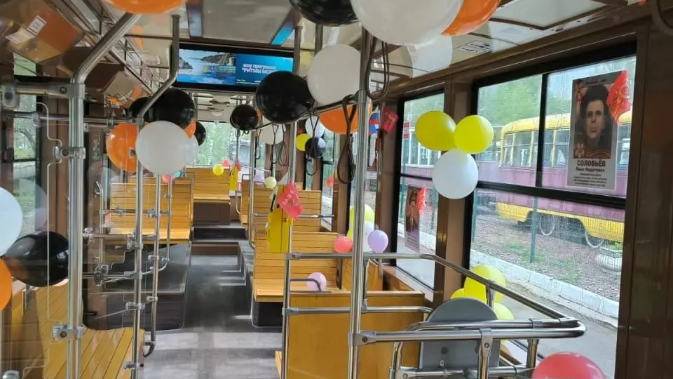 Праздничные мероприятия пройдут в нижегородских трамваях 9 мая
