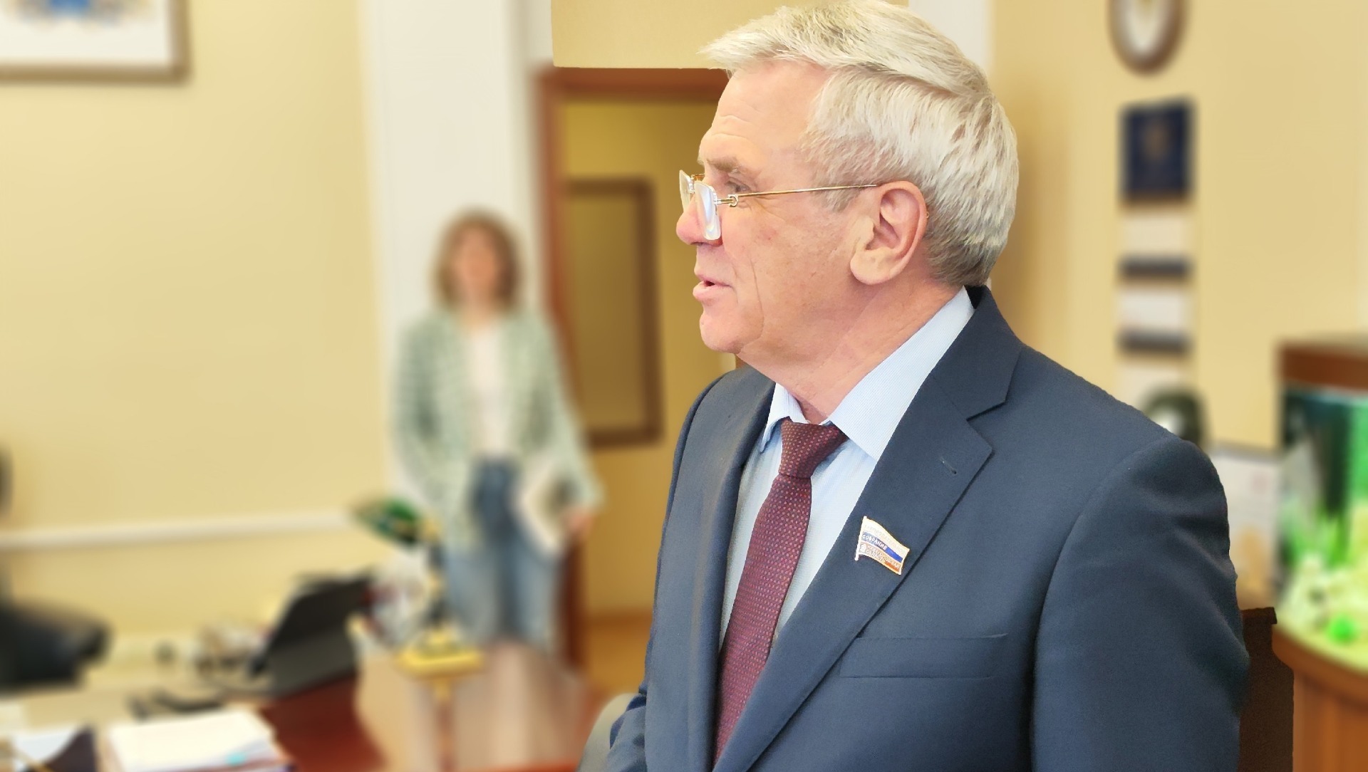 Председатель регионального парламента Евгений Люлин