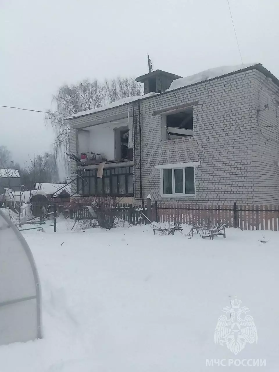 Взрыв газового баллона произошел в Нижегородской области