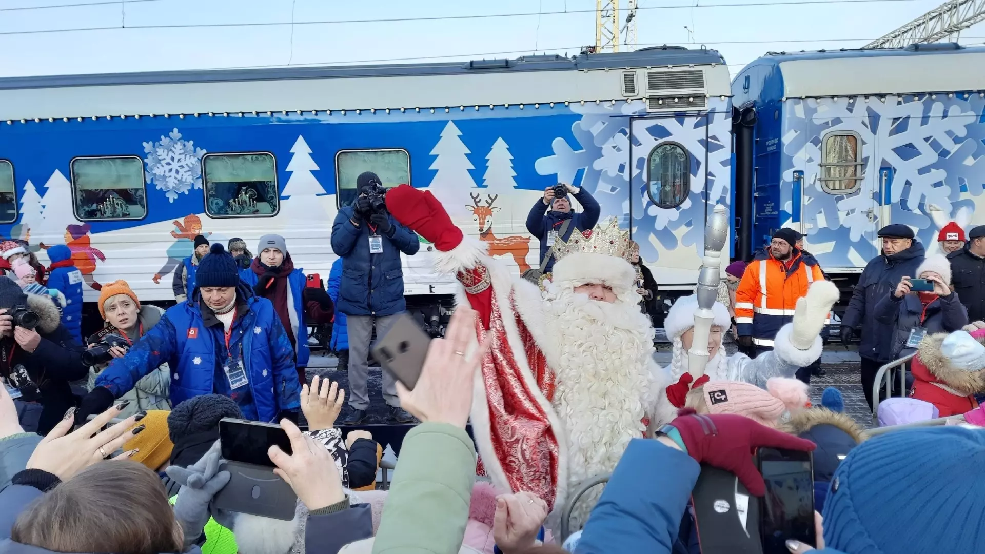 Поезд Деда Мороза приедет в Нижний Новгород 29 декабря
