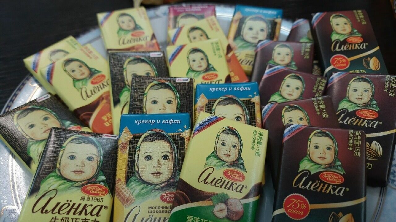 Шоколад "Аленка" поставляется в Китай