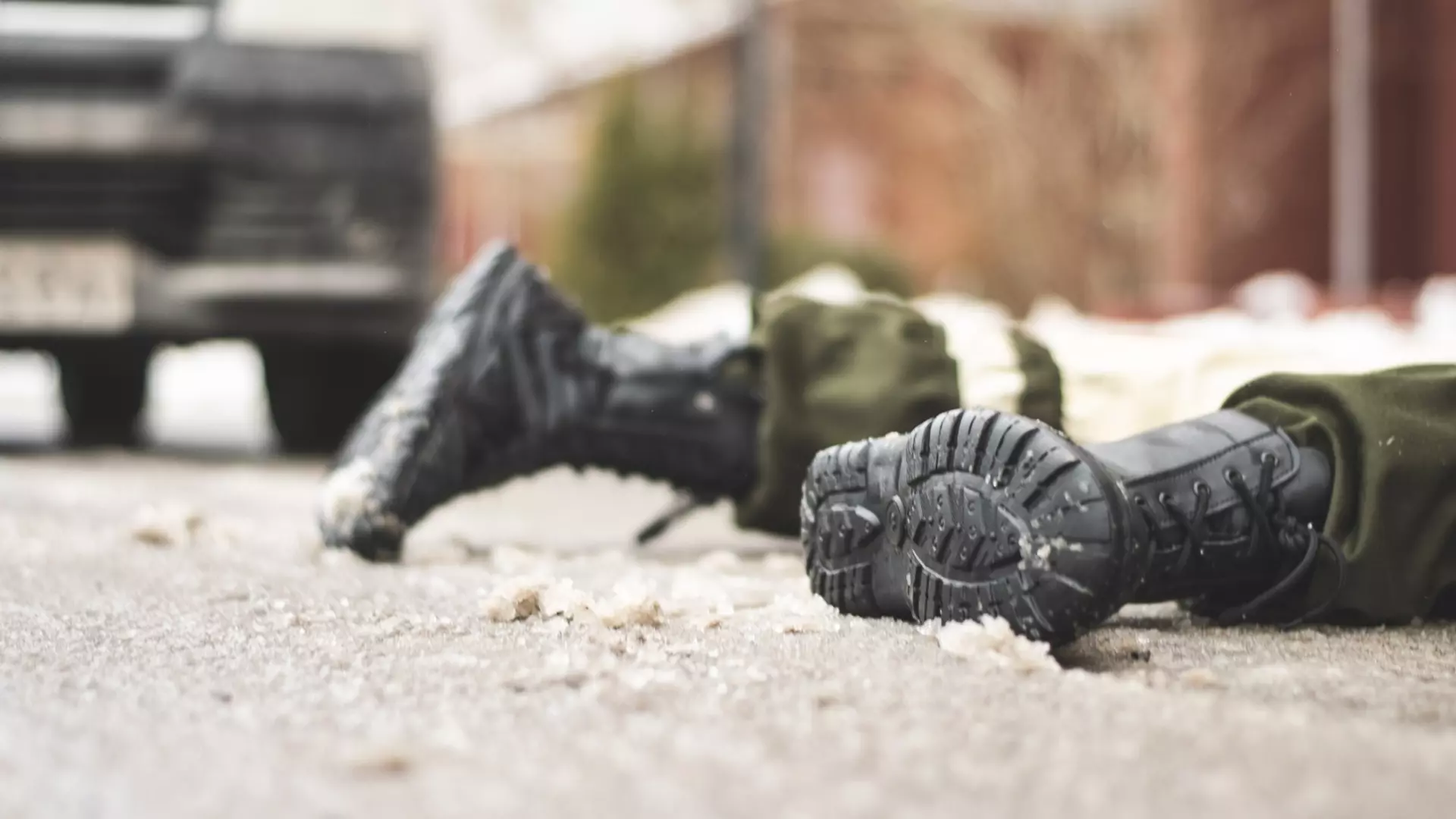 В Нижнем Новгороде нашли труп под снегом