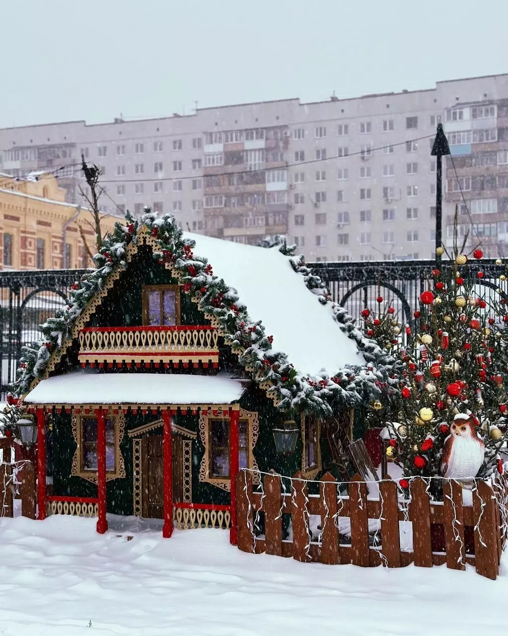 Новогодняя ярмарка в Нижнем Новгороде