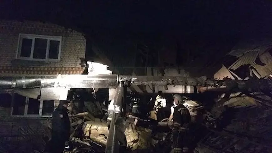 Бытовой газ взорвался в жилом доме в селе Филинское 