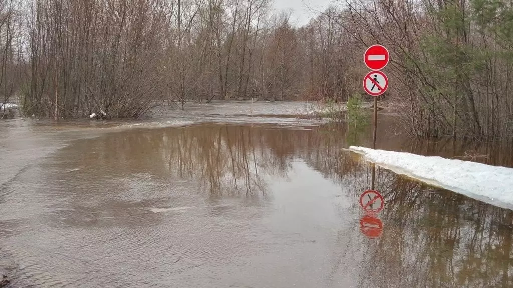 Мосты и дороги затопило в Нижегородской области