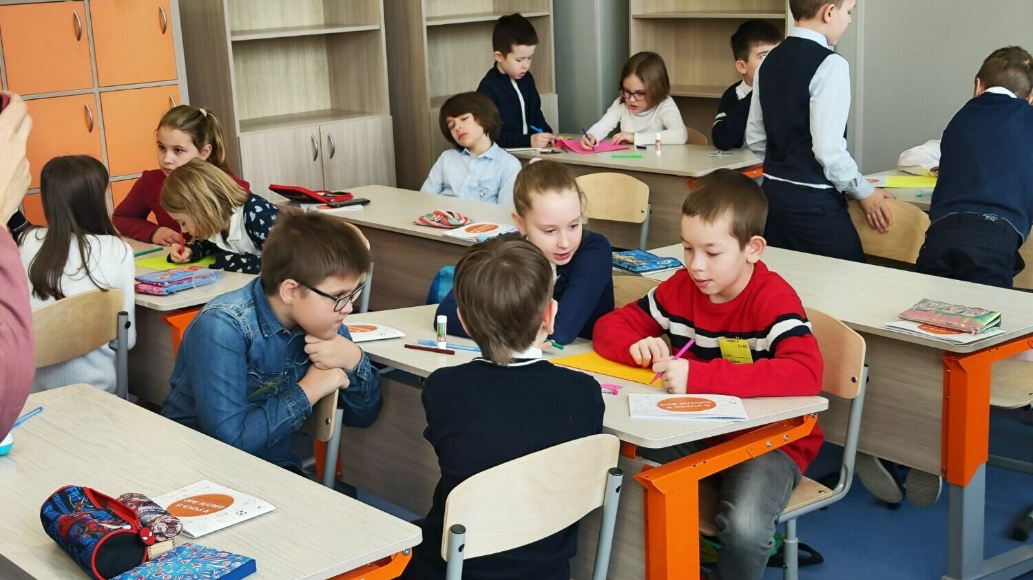 Дети в нижегородской "Школе 800"