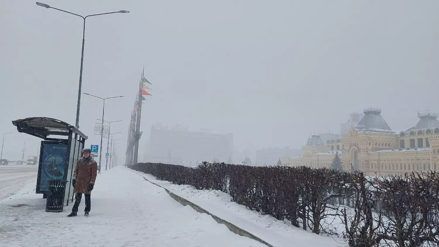 Циклон "Ваня" в Нижнем Новгороде