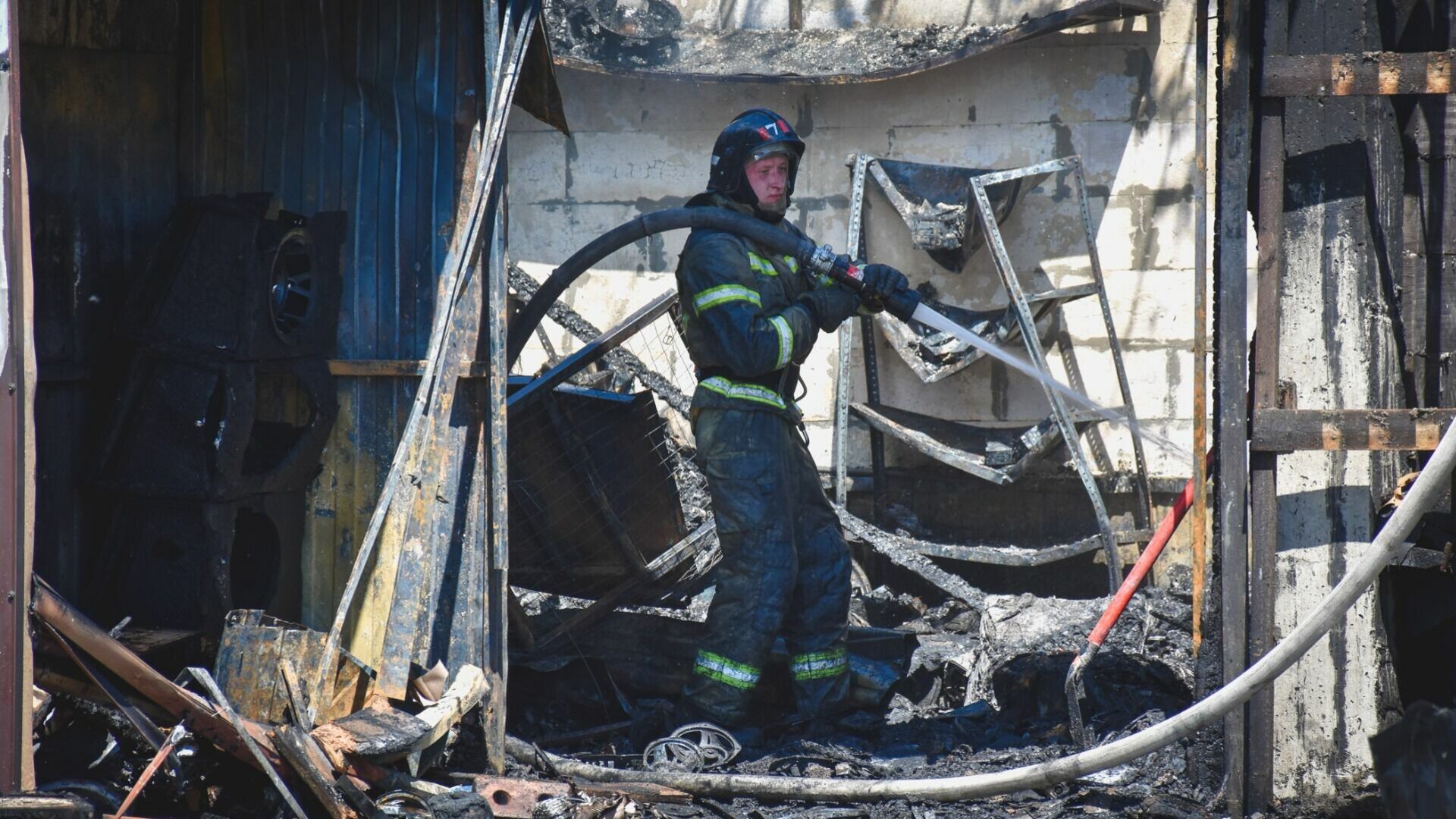 Пожар на складе в Кстовском районе удалось ликвидировать