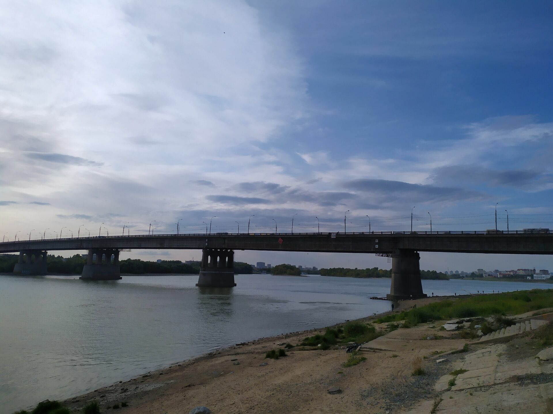 Мост в Нижнем. Укрепление берега.