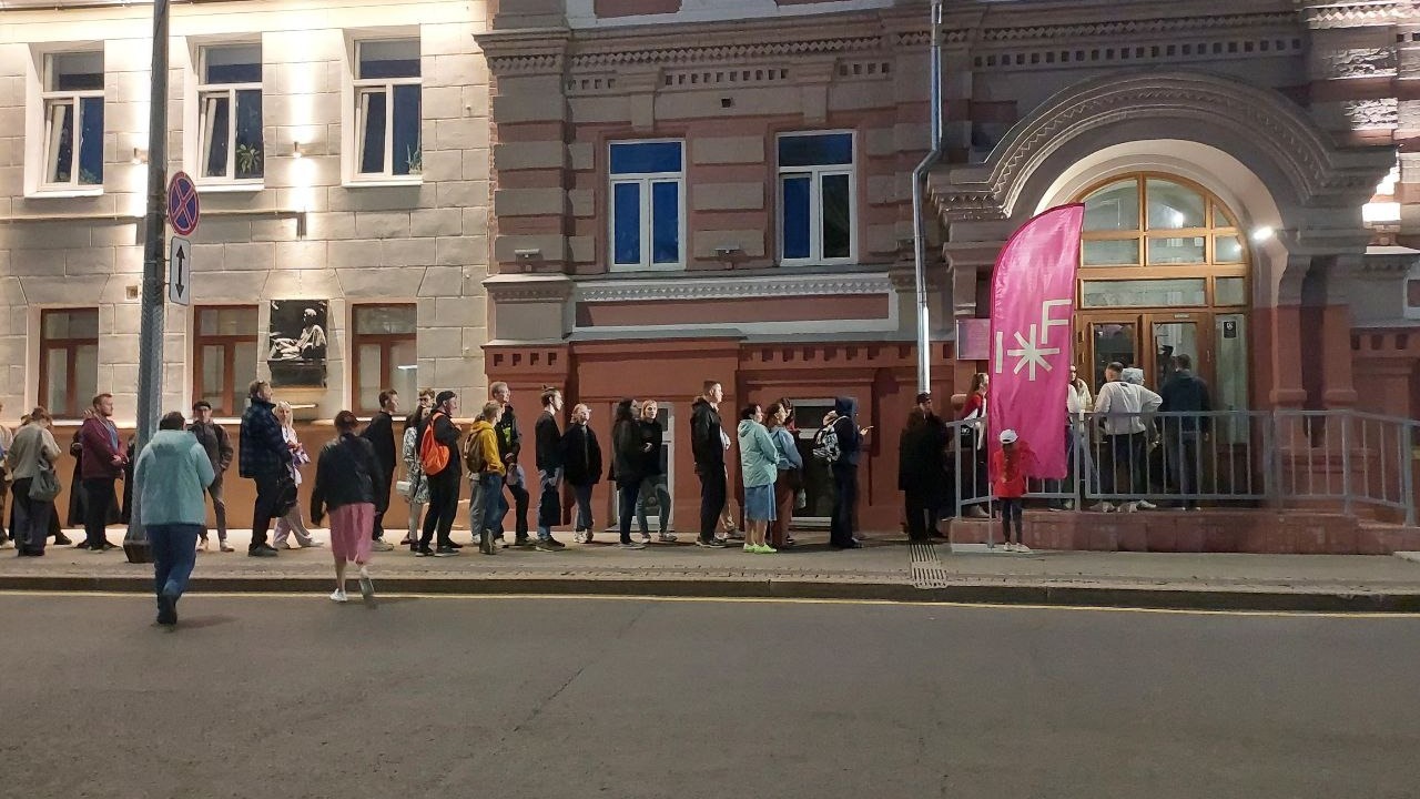 Очереди на фестиваль в Нижнем Новгороде