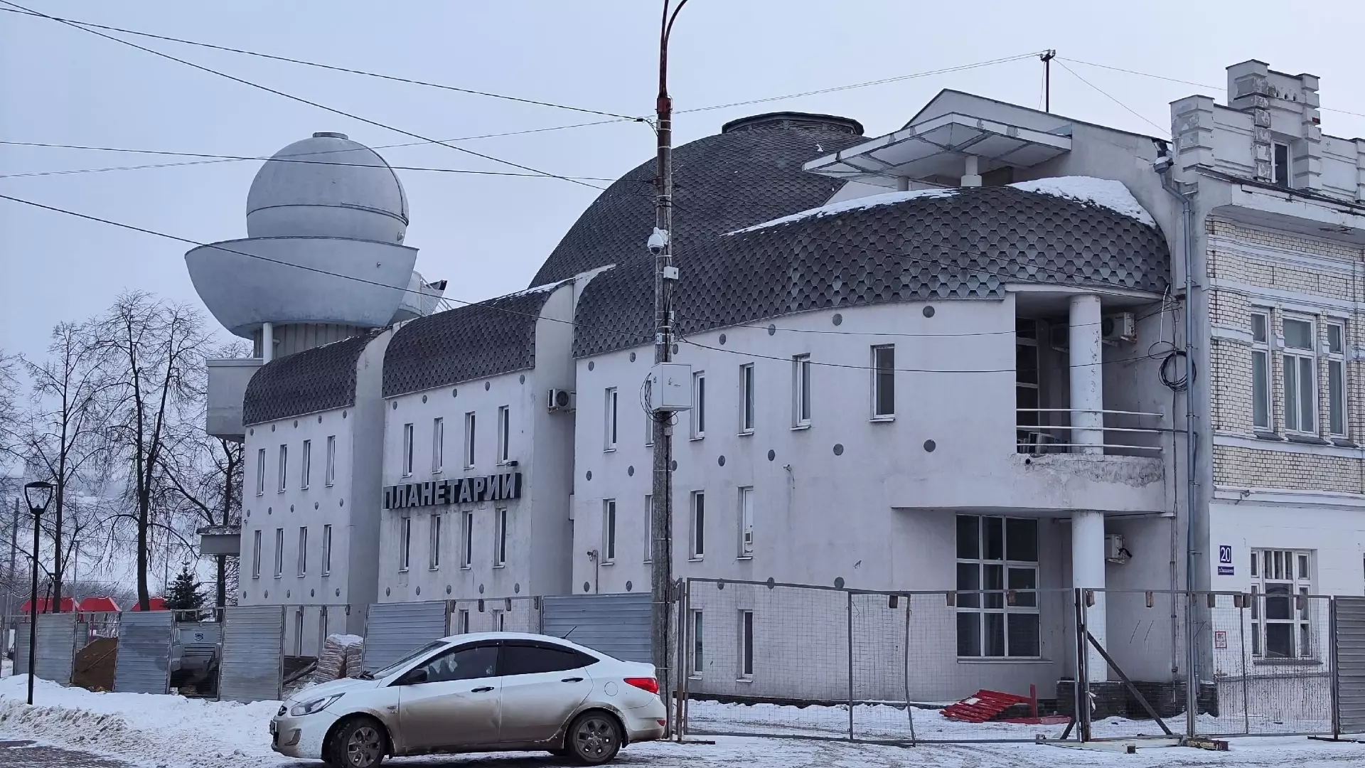 Нижегородский планетарий планируется открыть после реконструкции в мае