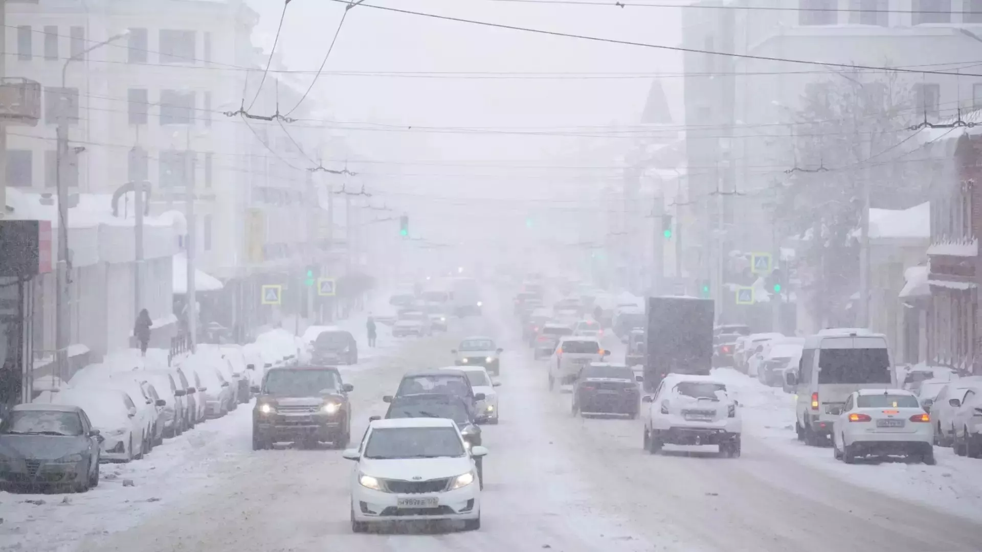 Сильный снег ожидается по Нижегородской области до конца 16 февраля