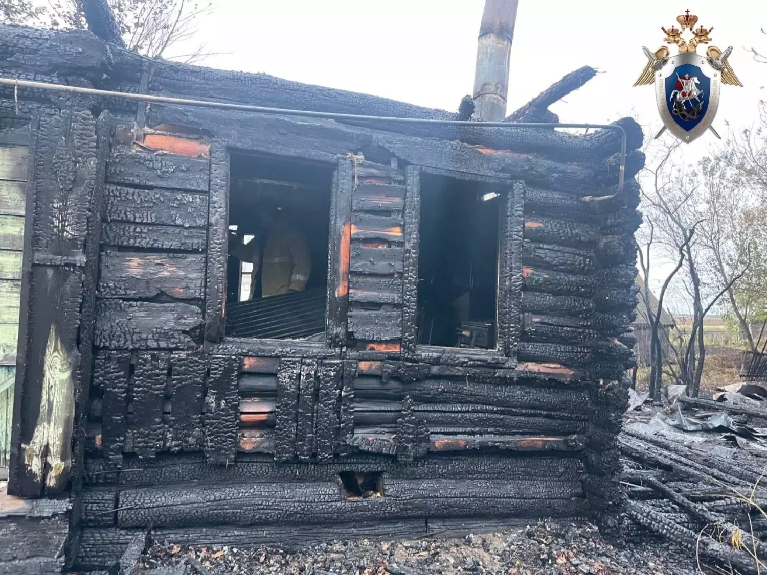 Семья из пяти человек погибла на пожаре под Арзамасом