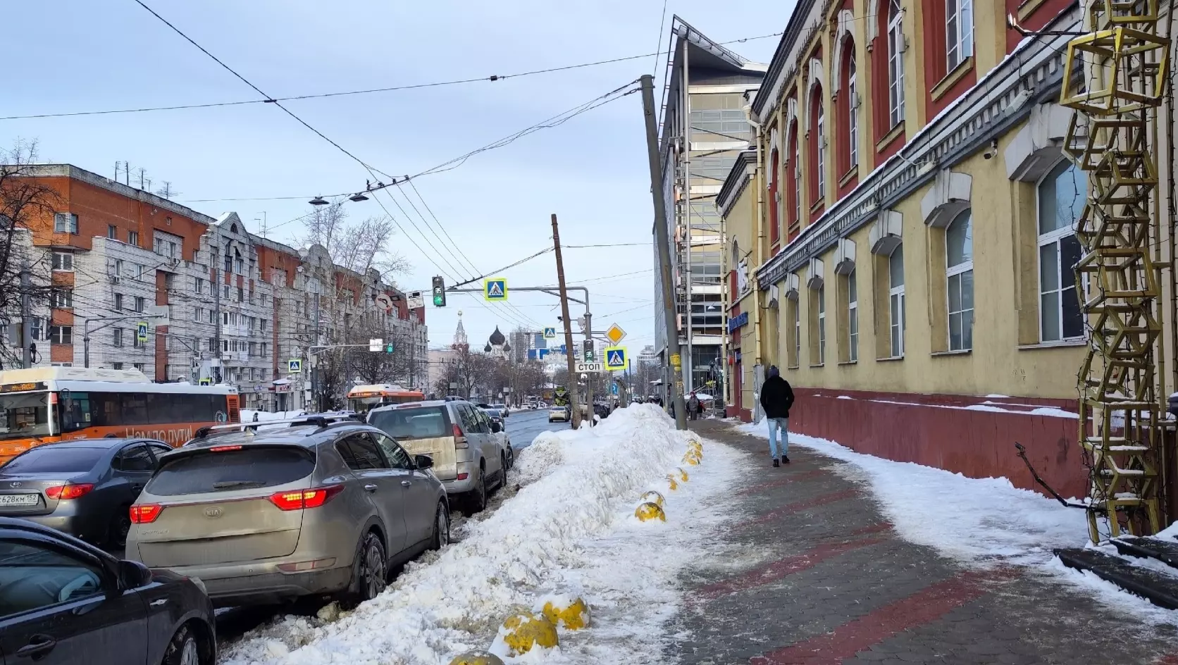Одностороннее движение частично введут на улице Белинского в Нижнем Новгороде