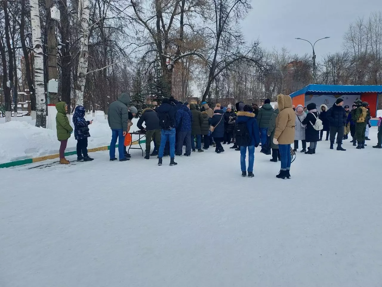 День защитника отечества в Автозаводском парке