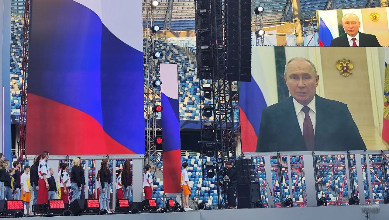 Обращение президента России Владиимира Путина 