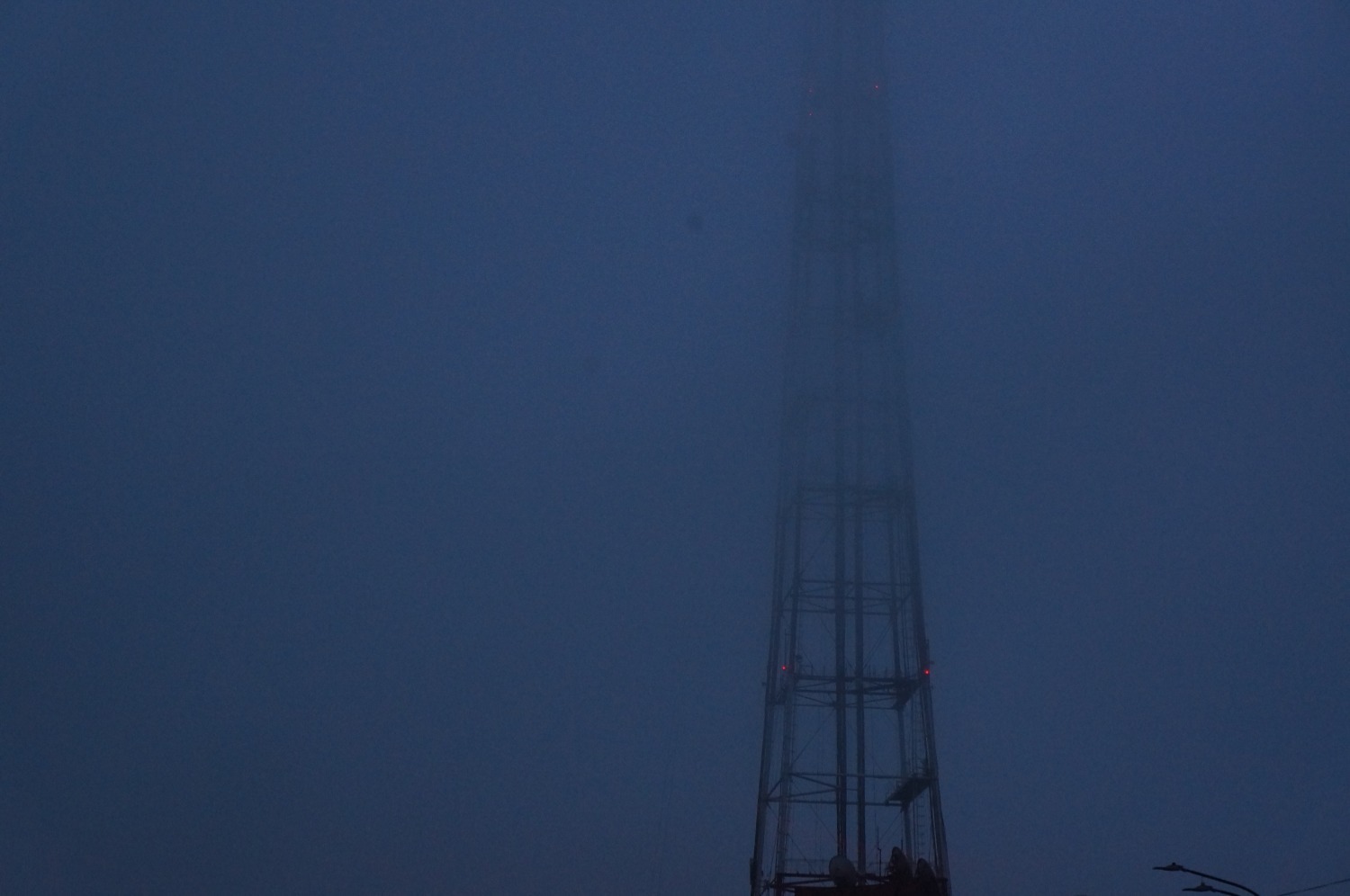 Туман в Нижнем Новгороде